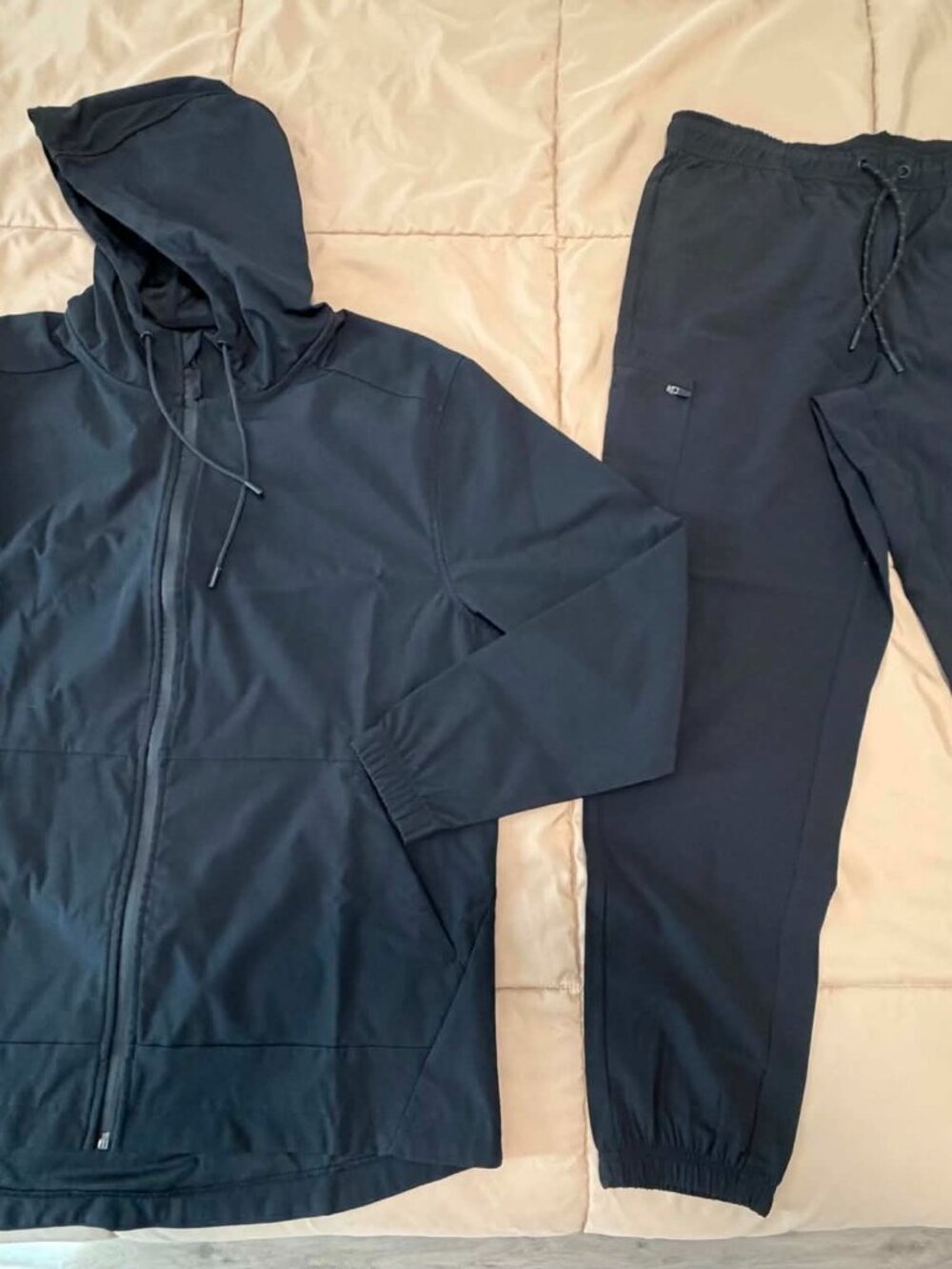 Men's Weatherproof Jacket and Pants Nylon Large